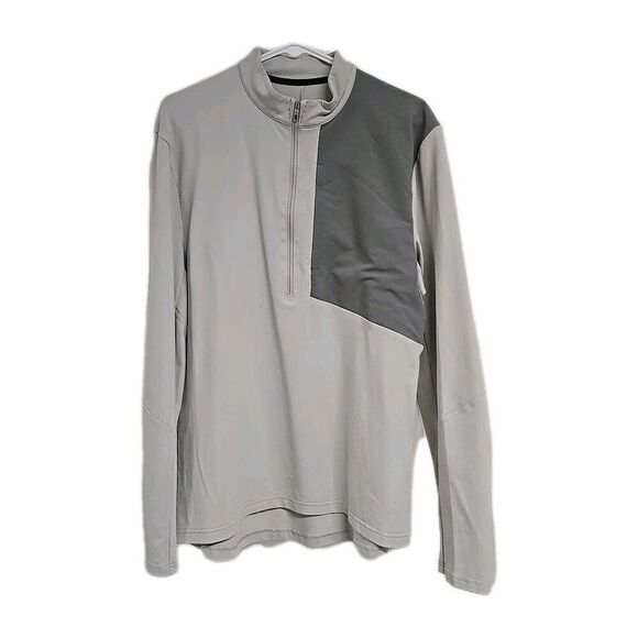 Lululemon Other - Lululemon Division 1/2 Zip Pullover Jacket Two-Tone Gray Men's Size L